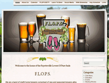 Tablet Screenshot of flopsclub.com